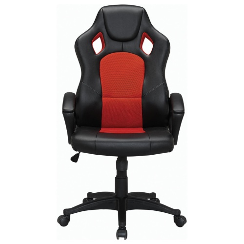 Кресло компьютерное Brabix Rider EX-544 экокожа, черно-красное 531583 фото 5